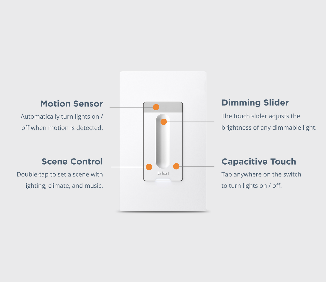 Brilliant smart switch 3-pack alternate view