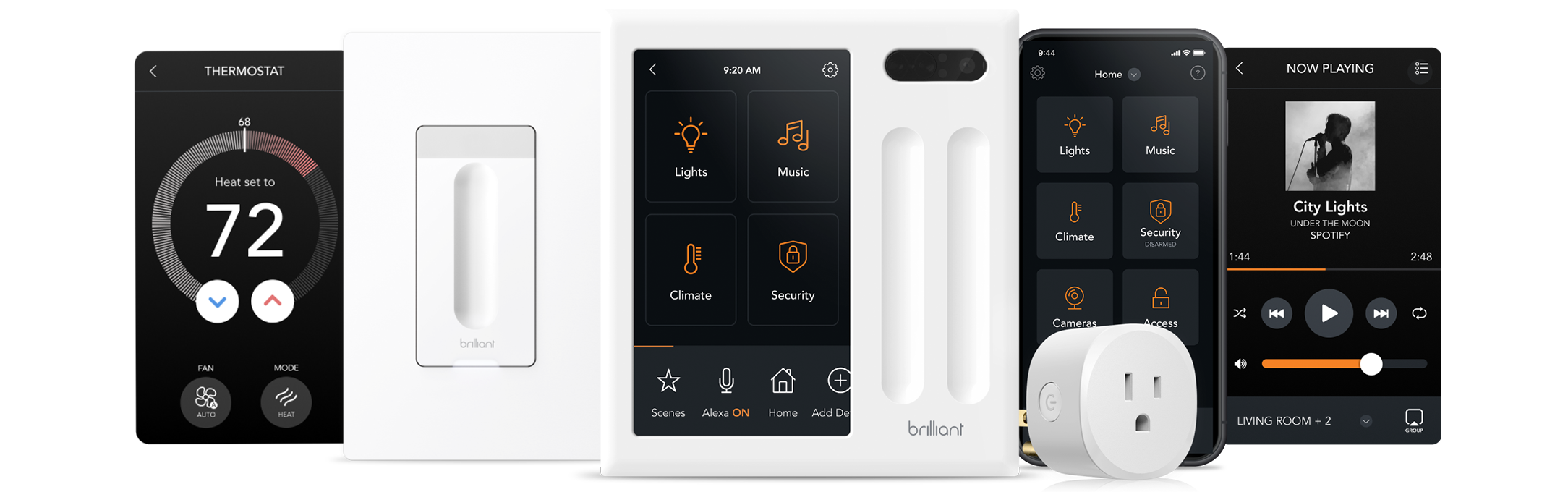 Brilliant smart home system overview