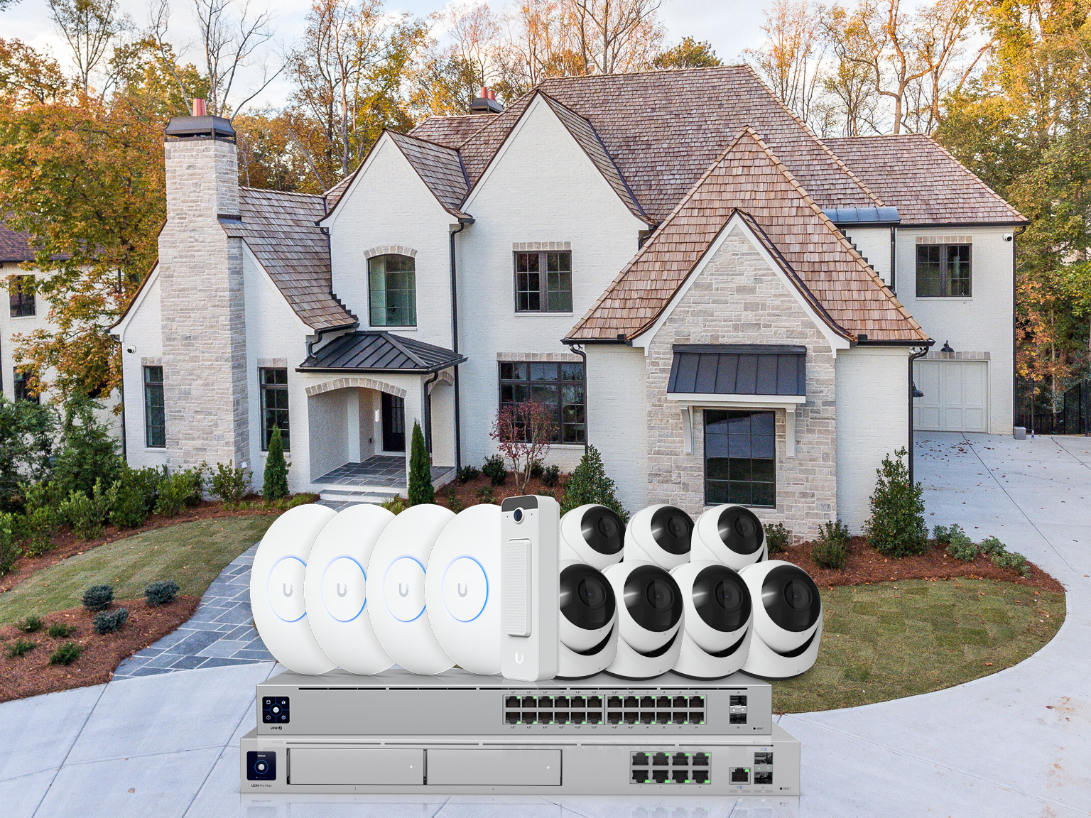 Luxury estate with whole-property WiFi coverage